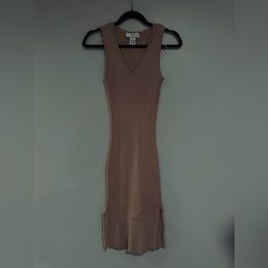 Magaschoni ribbed bodycon dress🤎✨